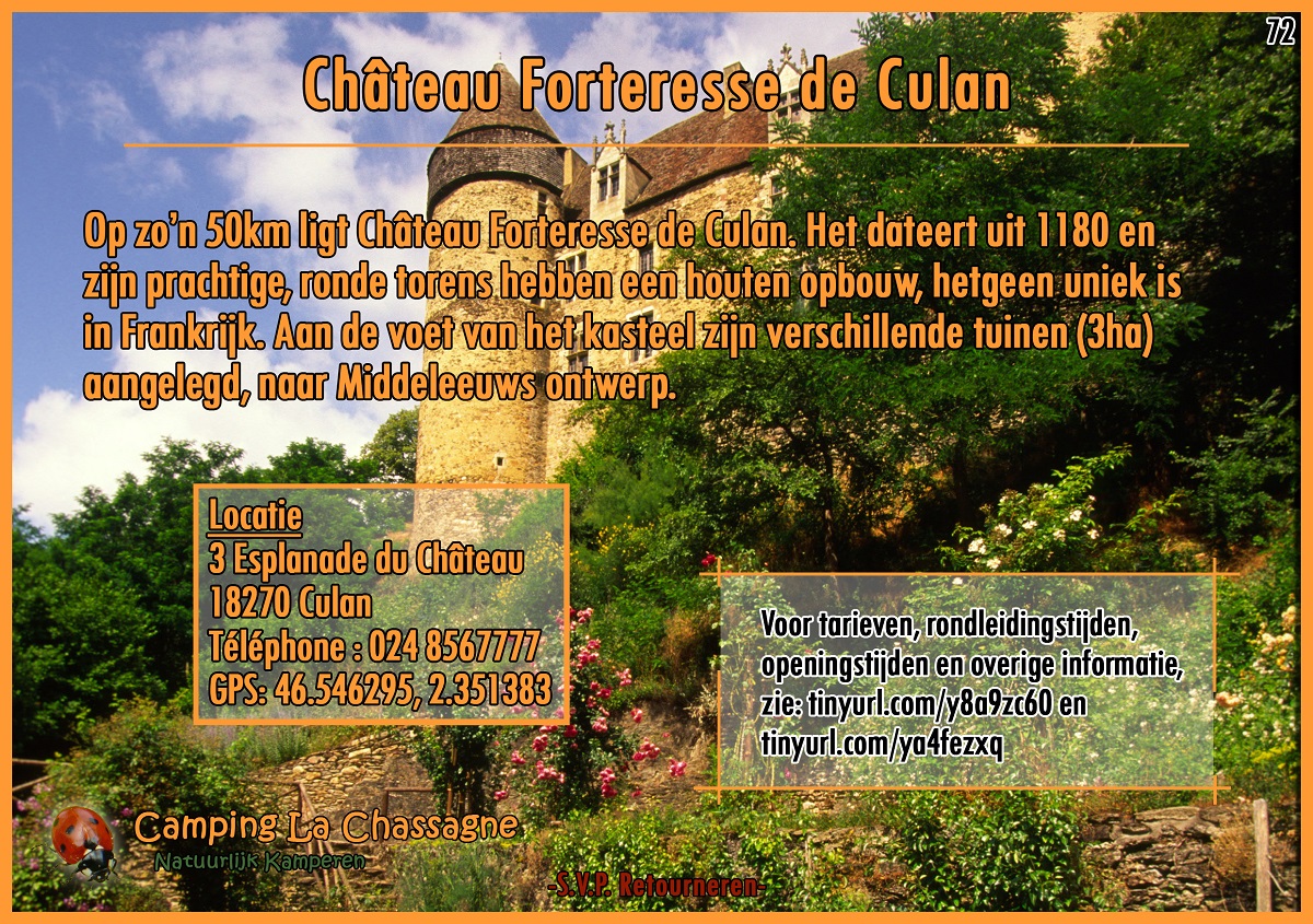 72 Chateau Forteresse de Culan